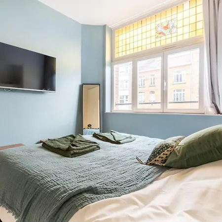 Apartament Luxueux Design 4 Ch Climatise Lille